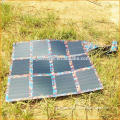 96W Flexible foldable solar energy charger in miasole CIGS cell